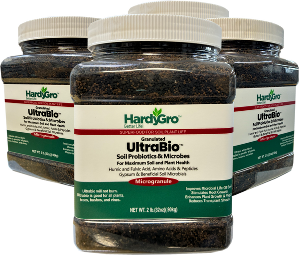 Granulated UltraBio, Soil Microbes, Humic Acid, 2lb Container