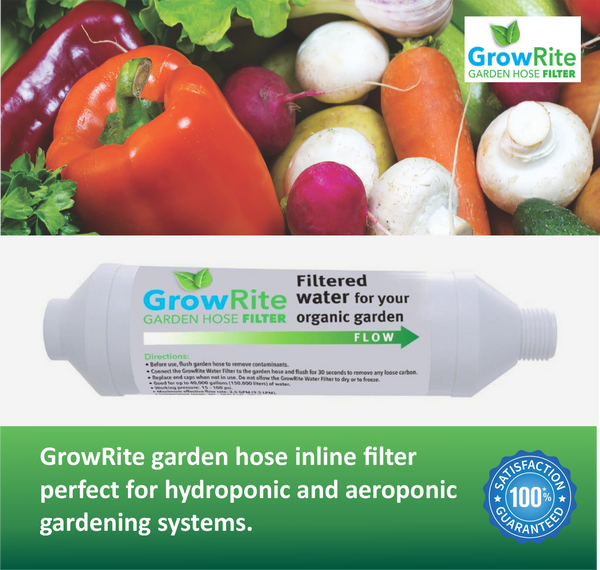 GrowRite Garden Hose Water Filter- high-quality filtered water free of contaminants.