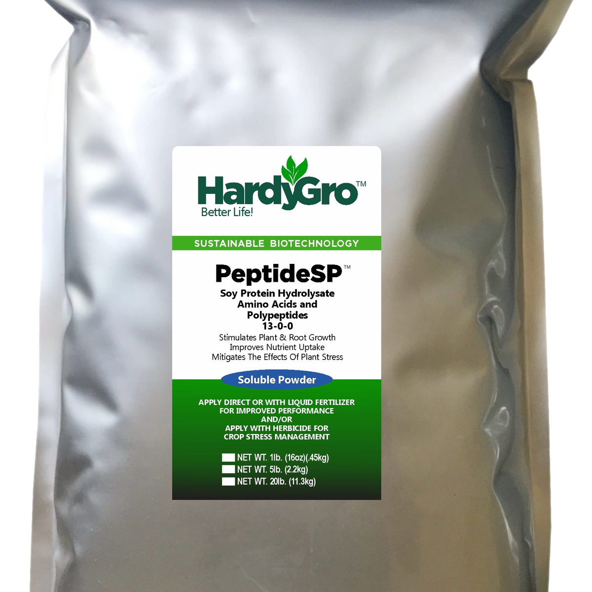 protein fertilizer for plants Peptide SP, 13% N, Protein Hydrolysate, Amino Acid, Peptide Biostimula
