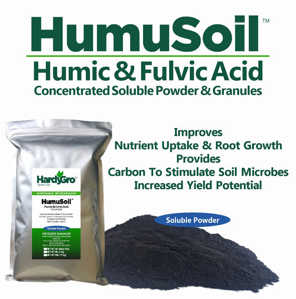 HumuSoil- Humic acid, Fulvic acid, from leonardite soluble powder