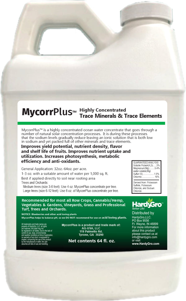 MycorrPlus Concentrated Trace Minerals (64oz)