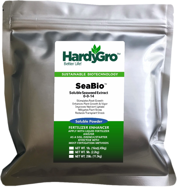 SeaBio K-14%, Soluble Seaweed Extract, biostimulants, water soluble