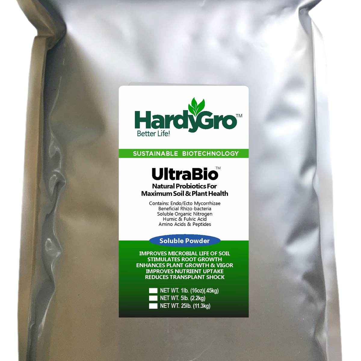 UltraBio - Mycorrhizae, Beneficial Bacteria, Bio-inoculant + Amino Aci ...